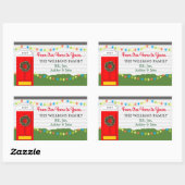 Van thuis tot aan uw persoonlijke Sticker (Vel)