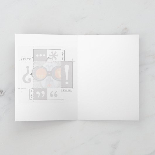 Van THX u- wenskaart Kaart (Binnen)