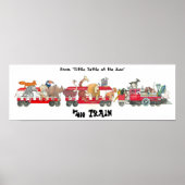Van "Tittle Tattle at the Zoo", Zoo Train Poster (Voorkant)