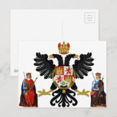 Van Toledo (Spanje) het Wapenschild Briefkaart (Voorkant / Achterkant)