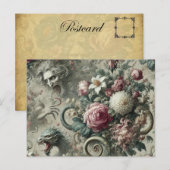 Van Tone & Tail – Gotisch Victoriaans Feestdagenkaart (Voorkant / Achterkant)