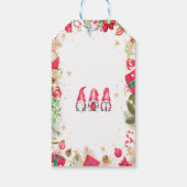 Van & tot vrolijke kerst Labels Cadeaulabel (Achterkant)