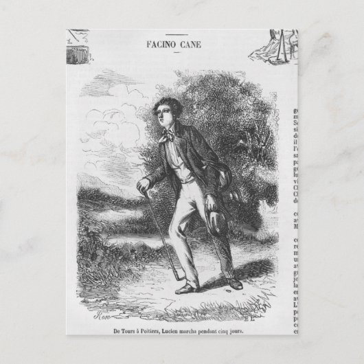 Van Tours tot Poitiers Briefkaart (Voorkant)