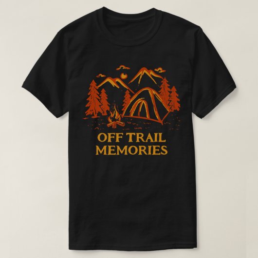 Van Trail Memories Hiker Vrienden Hiker Buddy Vaca T-shirt (Design voorkant)