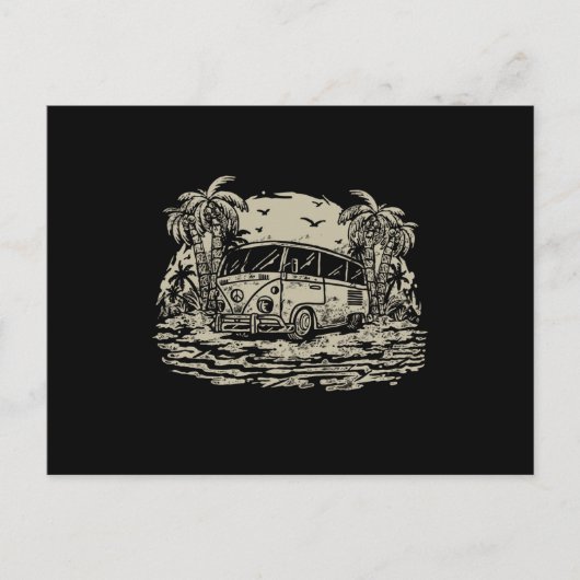 Van Travel Briefkaart (Voorkant)
