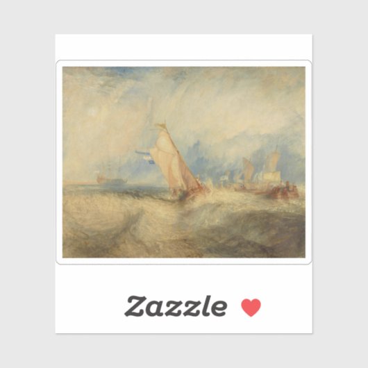 Van Tromp gaat zijn meesters behagen Sticker (Vel)