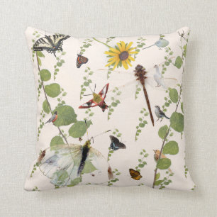 Van tweezijdige Natuur, kleurrijk Good Earth whims Kussen