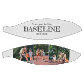 Van u houden bij Basislijn en Terug - 3 Foto wit Basketbal (Panelen)