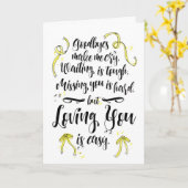 Van u houden is eenvoudig - Deployment Kaart (Gele Bloem)