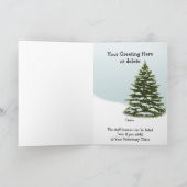 Van uw dierenbediende feestdagen kaart (Binnen)