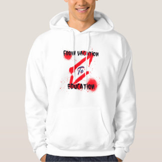 Van vakantie naar school begin hoodie