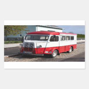 Van van het Type H van Citroën Rechthoekige Sticker