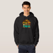 Van - Van Life - Retro Van Hoodie (Voorkant volledig)