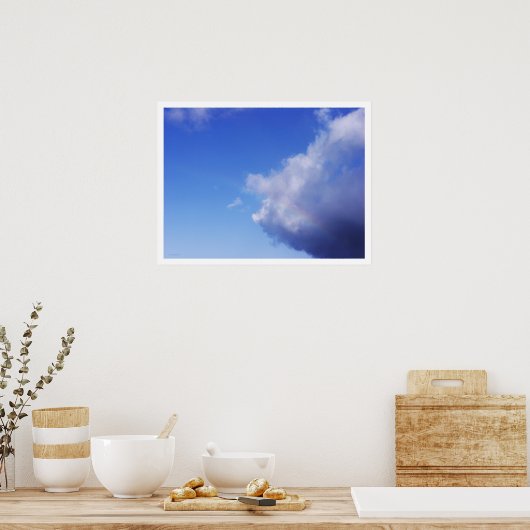 van varkens en regenbogen poster (Keuken)