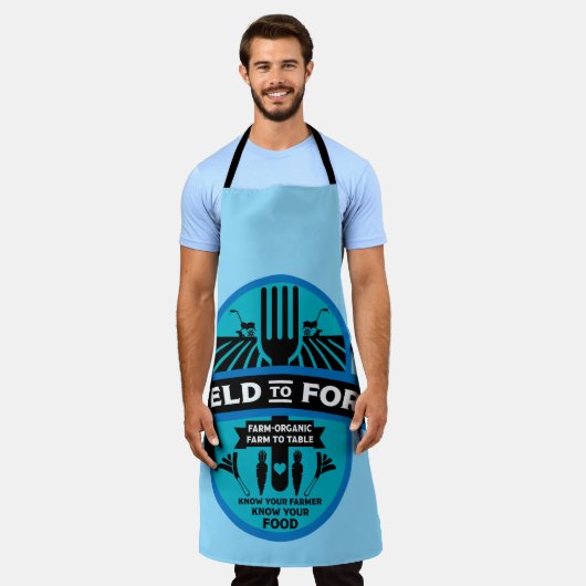 Van veld naar vork schort (Gedragen)