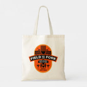Van veld naar vork tote bag (Achterkant)