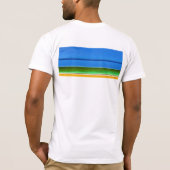 Van velen, één. Van één, velen. Mannen t-shirt (Achterkant)