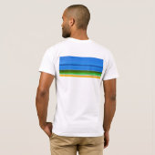 Van velen, één. Van één, velen. Mannen t-shirt (Achterkant volledig)