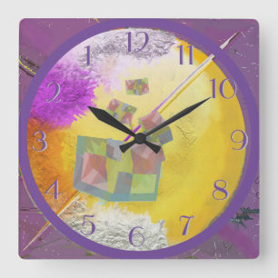 Van ver      uitAchterwaartse klok