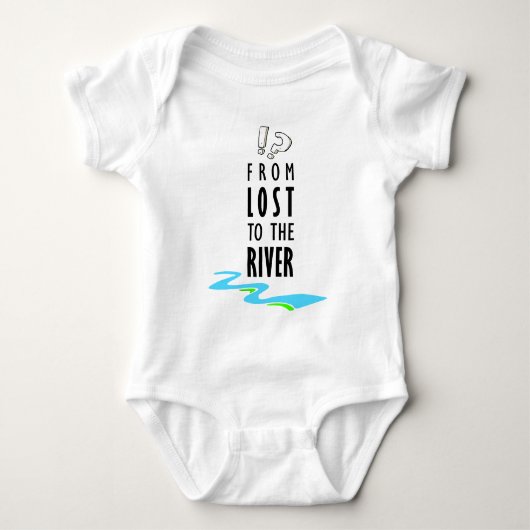 Van verloren naar de rivier romper (Voorkant)
