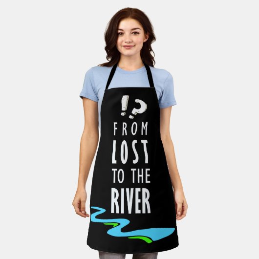 Van verloren naar de rivier schort (Gedragen)