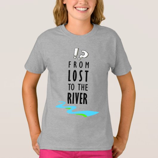 Van verloren naar de rivier t-shirt (Voorkant)