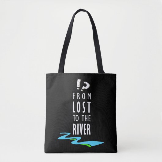 Van verloren naar de rivier tote bag (Voorkant)