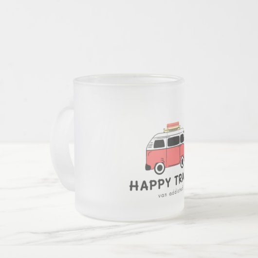 Van Verslaafd Matglas Koffiemok (Voorkant links)