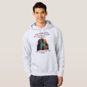 Van virtuele werelden naar echte connecties hoodie (Voorkant volledig)