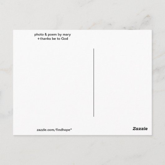 van vlindervleugels briefkaart (Achterkant)