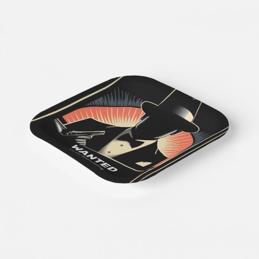 Van Volwassen kinder 90s Jongen Retro Maffia 10e V Papieren Bordje (Gebogen)