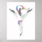Van vrouwen, witte duif poster (Voorkant)