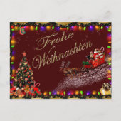 van weihnachten briefkaart (Voorkant)