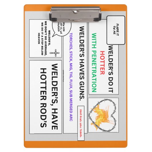 van Welder Klembord (Voorkant)