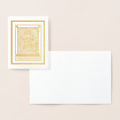 Van Westervelt Coat of Arms Folie Note Card Kaarten (Display)