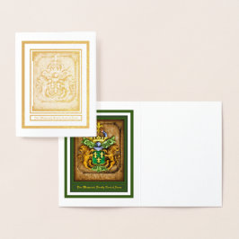 Van Westervelt Coat of Arms Folie Note Card Kaarten