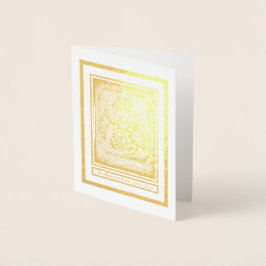 Van Westervelt Coat of Arms Folie Note Card Kaarten