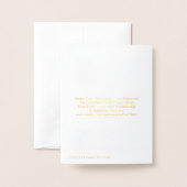 Van Westervelt Coat of Arms Folie Note Card Kaarten (Met envelop)