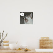 Van wie is deze vrijgezellenfeeststring poster (Keuken)