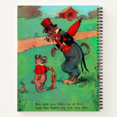 van wie is dit de hond? notitieboek (Achterkant)