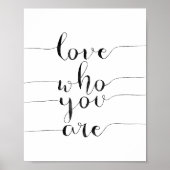 Van wie je bent poster (Voorkant)