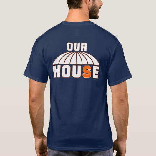 Van wie? Ons huis! T-shirt (Achterkant)