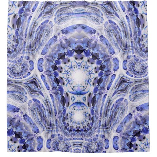 Van winter tot lente....... douchegordijn (Voorkant)