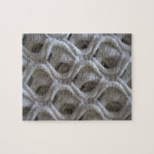 Van-wit gekleurde haakjes bekijken legpuzzel (Horizontaal)