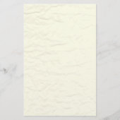 Van witte kreukelpapier briefpapier (Voorkant)