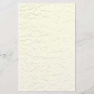 Van witte kreukelpapier briefpapier