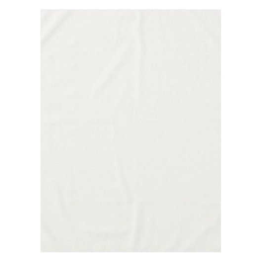 Van witte vaste kleurenparen Dulux 2022 Cliff Walk Tafelkleed (Voorkant)