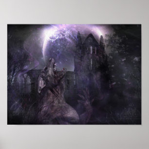 Van Wolf en Mens Poster