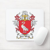 Van Wyk Family Crest Muismat (Met muis)
