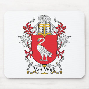 Van Wyk Family Crest Muismat